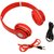 A Five S460 Bluetooth Headphones red