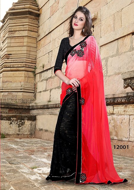 Shopclues party 2025 wear saree