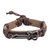 Diva Walk brown leather bracelet-00950