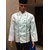 D.no.4 White Chef Coat With Black Piping