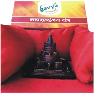 3d Metalic Shri Maha Mrityunjaya Yantra