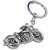 Skycandle Bullet Key Chain With Silver Metal Finish For Car, Bike  Home