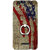 Casotec Vintage American Flag Design 3D Printed Hard Back Case Cover with Metal Ring Kickstand for YU Yureka Plus