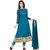 Aaina Blue Georgette Dress Material (SB-2480-OCT)
