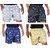 Grahakji Pack of 4 Men's Multicolor Shorts