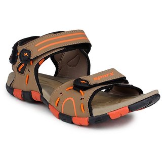Sparx Tan Floater Sandals