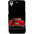 ifasho Red Stylish Car from back side Back Case Cover for HTC Desire 626