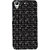 ifasho Modern Theme of black and white Squre and dots Back Case Cover for HTC Desire 728