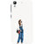 ifasho Girl in jeans Back Case Cover for HTC Desire 626