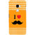 ifasho I love Moustache Back Case Cover for Le TV Max