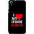 ifasho I love my husband quotes Back Case Cover for HTC Desire 828