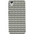 ifasho chevron style and Checks In black and white Pattern Back Case Cover for HTC Desire 728