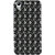 ifasho Animated Pattern design black and white flower in royal style Back Case Cover for HTC Desire 728