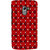 ifasho Design Clourful red and white Circle Pattern Back Case Cover for Lenovo K4 Note