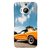 ifasho Orange colour Car Back Case Cover for HTC ONE M9 Plus