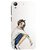 ifasho Sitting Girl Back Case Cover for HTC Desire 728
