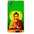 ifasho Lord Budha Back Case Cover for Lenovo A6000