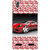 ifasho Stylish RED Car Back Case Cover for Lenovo A6000 Plus