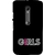 ifasho Love Girl quote Back Case Cover for Moto G3