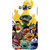 ifasho Cartoon Soft face many cartoons characters Back Case Cover for Samsung Galaxy E7