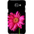 ifasho Flower Design Pink flower in black background Back Case Cover for Samsung Galaxy A5 A510 (2016 Edition)