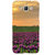 ifasho green Grass and purple flower at sunset Back Case Cover for Samsung Galaxy Grand3