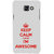ifasho Nice Quote On Keep Calm Back Case Cover for Samsung Galaxy A5 A510 (2016 Edition)