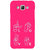 ifasho Animated Pattern With Love alphabets in finger Back Case Cover for Samsung Galaxy Grand3