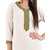 Gurukripa Shopee   Designer White Girls Indian Pure Cotton Kurti -101