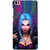 ifasho Blue hair Girl smiling Back Case Cover for Redmi Mi5