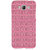 ifasho Animated Pattern of pink lining pattern Back Case Cover for Samsung Galaxy Grand3