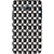 ifasho Modern Theme of black and white Squre and dots pattern Back Case Cover for Samsung Galaxy J7