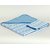 TowelSelections Turkish Cotton Hooded Terry Velour Baby Bath Towel and Glove Set Made in Turkey Blue Striped