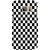 ifasho Squre and Checks In black and white Pattern Back Case Cover for Samsung Galaxy S7 Edge