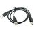 USB to Dual USB Cable Y Cable 2.0 for Hard Disk Data Transfer Charging Camera