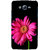 ifasho Flower Design Pink flower in black background Back Case Cover for Samsung Galaxy J7 (2016)