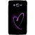 ifasho Modern Art Design heart animated Back Case Cover for Samsung Galaxy J7