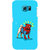 ifasho Dog wearing spiderman dress animated Back Case Cover for Samsung Galaxy S6 Edge Plus
