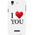ifasho Love Quotes I love you Back Case Cover for YU Yurekha