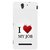 ifasho Love Quotes I love my job Back Case Cover for Sony Xperia C3 Dual