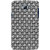 ifasho Animated Pattern design black and white flower in royal style Back Case Cover for Samsung Galaxy J7