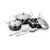 Classic Essential Enamel Stainless Steel Cookware Cook n Serve Casseroles (No. of Pieces 3)