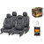 Pegasus Premium Seat Cover for  Tata Zest With Aerozel Wild Mist Gel Perfume and Dashboard polish