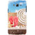 ifasho hat and chappal at a boat in Beach  Back Case Cover for Samsung Galaxy J5