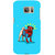 ifasho Dog wearing spiderman dress animated Back Case Cover for Samsung Galaxy S7 Edge