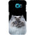 ifasho Innocent Cat with brown Eyes Back Case Cover for Samsung Galaxy S6 Edge Plus