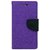 Mercury Wallet Flip case Cover For Samsung Galaxy E5  (Purple)