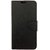 Mercury Wallet Flip case Cover For Micromax Canvas 2 A110  (BLACK)