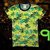 Cell Art's Multicolor Round Neck Half Sleeve T-shirt For Men
