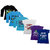 Indistar Girls Cotton Full Sleeves Printed T-Shirt (Pack of 4)_Black::Blue::Blue::Grey::Purple::Blue_Size: 6-7 Year